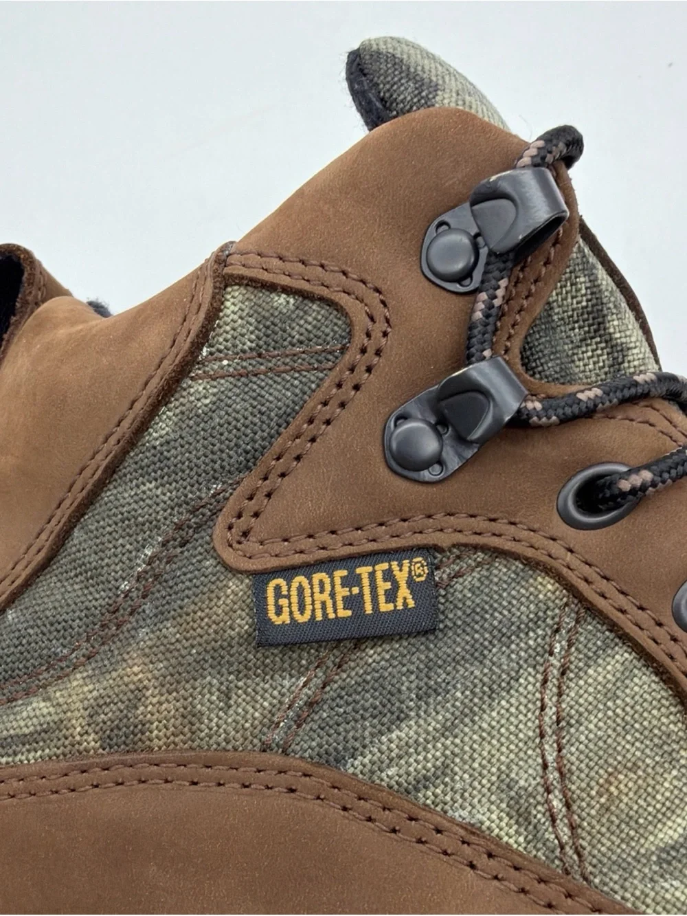 Danner Mens 8.5D Radical 45 Camo GTX Gore-Tex Waterproof Work Leather Boots